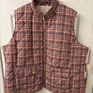 ST JOHNS BAY NWT WOMENS SZ 3X PUFFER VEST
